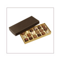 Boîte à emporter cadeau à chocolat en carton de luxe à la main